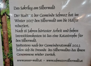 Sakrileg des Schwazer Silberwaldes 